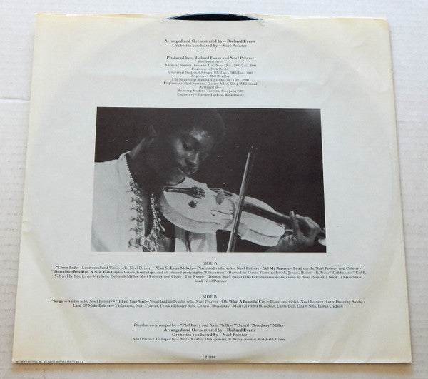 Noel Pointer : All My Reasons (LP, Album, Cap)
