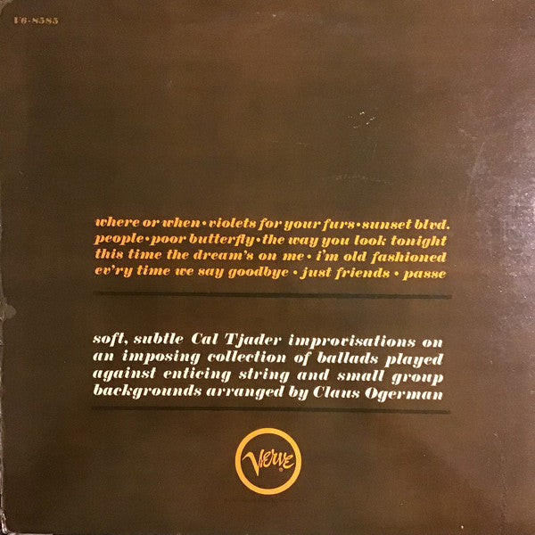 Cal Tjader : Warm Wave (LP, Album, Gat)