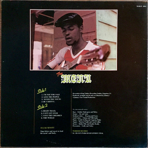 Sugar Minott : Bitter Sweet (LP, Red)