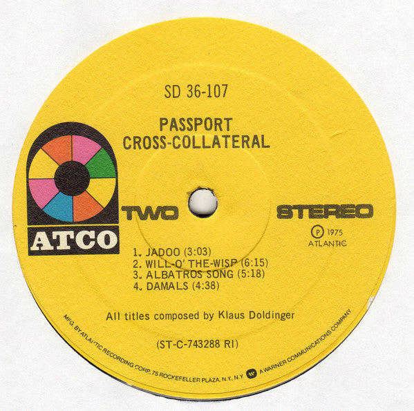 Passport (2) : Cross-Collateral (LP, Album, RI )