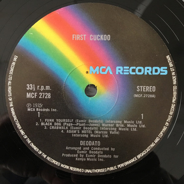 Eumir Deodato : First Cuckoo (LP, Album)