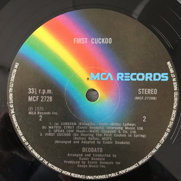 Eumir Deodato : First Cuckoo (LP, Album)