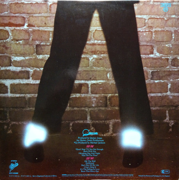 Michael Jackson : Off The Wall (LP, Album, Gat)