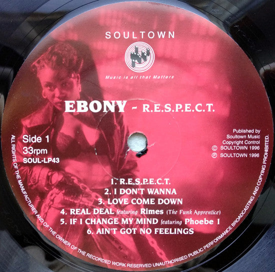 Ebony (14) : R.E.S.P.E.C.T. (LP, Album)