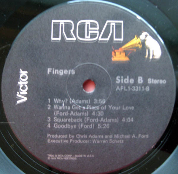 Fingers (7) : Fingers (LP, Album)