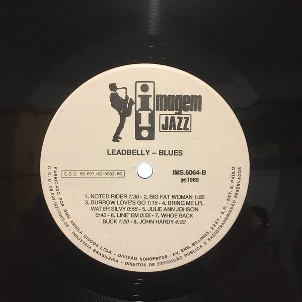 Leadbelly : The Legendary Leadbelly (LP, Comp)