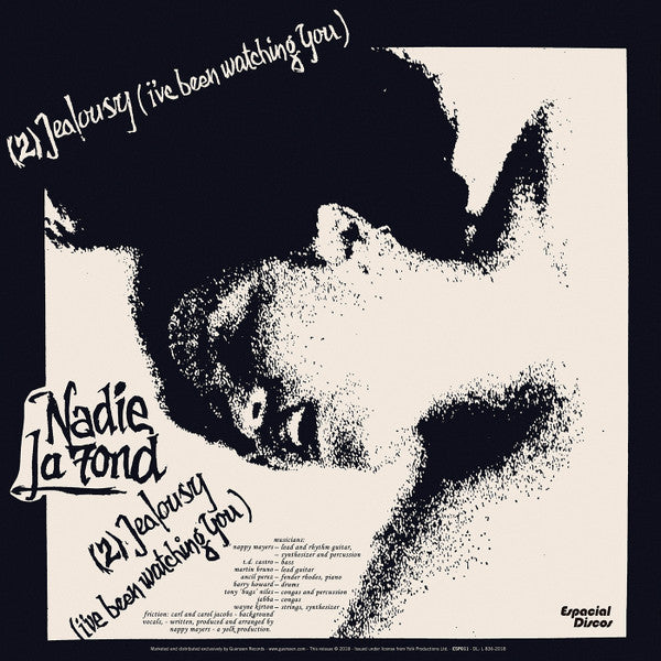 Nadie La Fond : Hot For Your Love / Jealousy (I've Been Watching You) (12", RE)