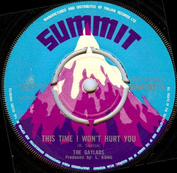 Brent Dowe / The Gaylads : Knock Three Times / This Time I Won't Hurt You (7", 4 P)
