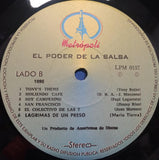 Various : El Poder De La Salsa (LP, Comp)