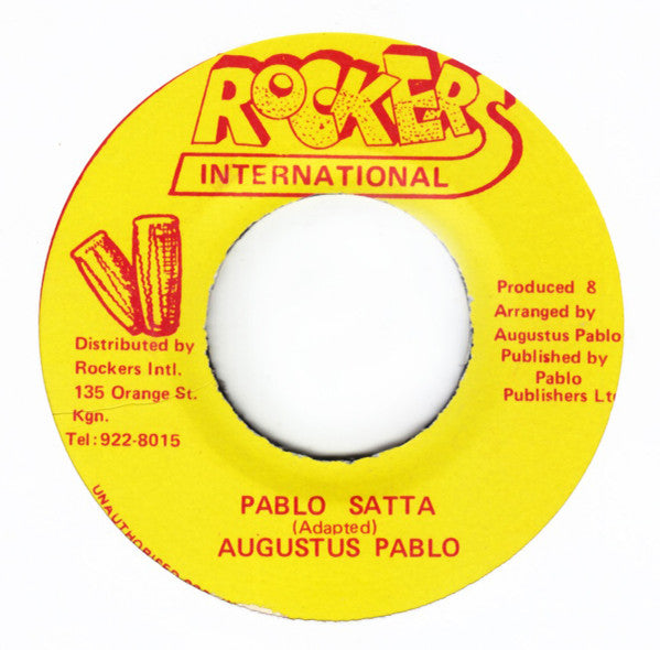 Augustus Pablo : Pablo Satta (7", RP)