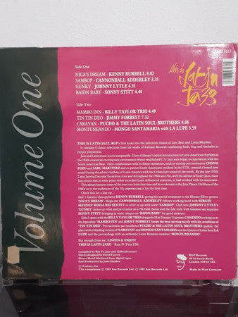 Various : This Is Latin Jazz Volume 1 (LP, Comp, Mono)