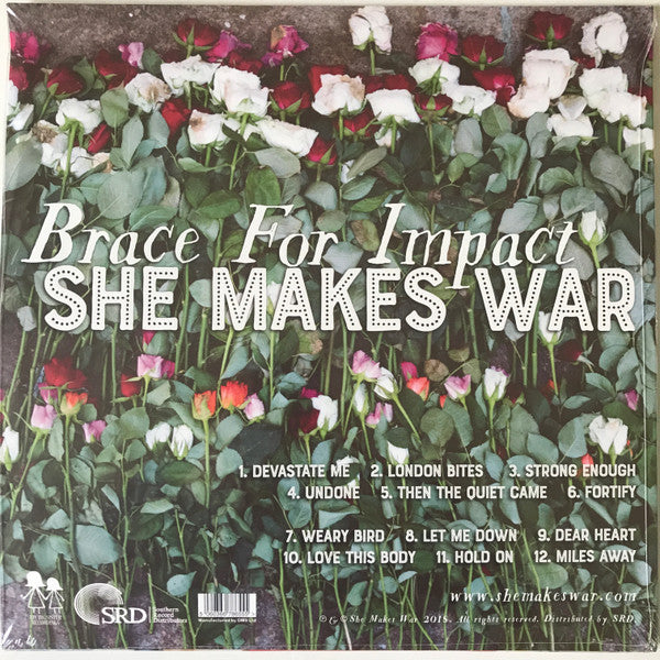 She Makes War : Brace For Impact (LP, Album, Ltd, Blu)