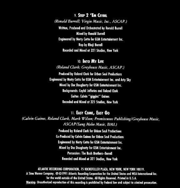 Ceybil Jefferies : Let The Music Take Control (CD, Album)