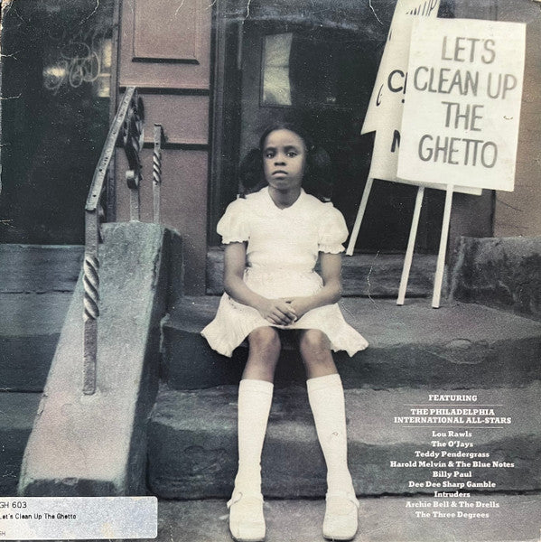 The Philadelphia International All-Stars* : Let's Clean Up The Ghetto (LP, Comp)