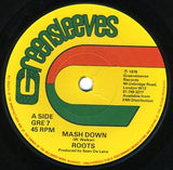 Roots (5) : Mash Down (7", Single)