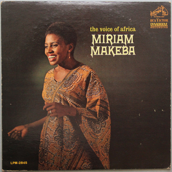 Miriam Makeba : The Voice Of Africa (LP, Album, Mono, Ind)