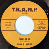 George E. Johnson : Wake Me Up / The Penn Walk (7", RE)