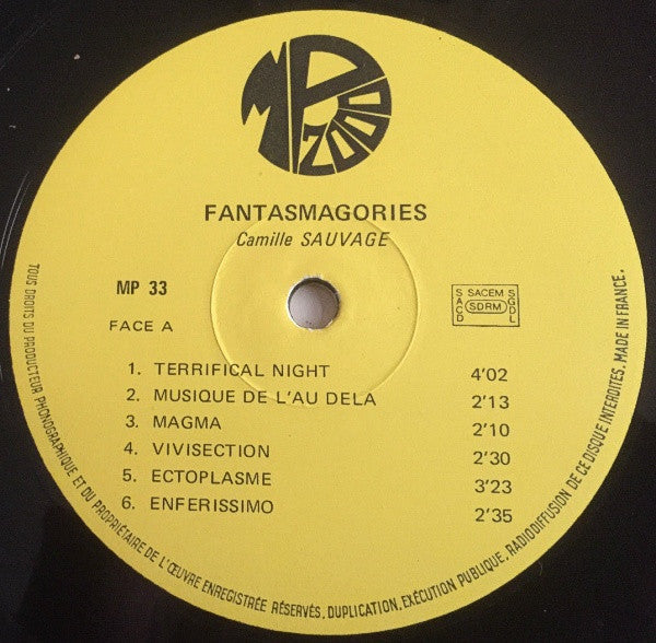 Camille Sauvage : Fantasmagories (LP)