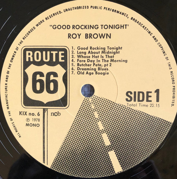 Roy Brown : Good Rocking Tonight - Legendary Recordings, Vol 2. (1947-1954) (LP, Comp, Mono)