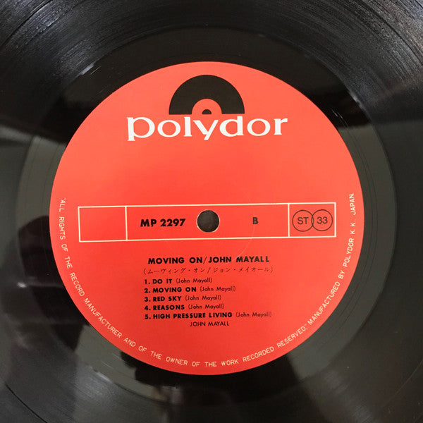 John Mayall : Moving On (LP, Album)