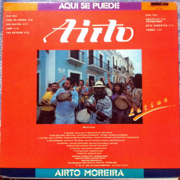 Airto Moreira : Latino / Aqui Se Puede (LP, Album)