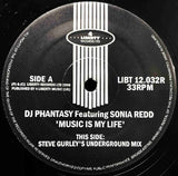 DJ Phantasy Featuring Sonia Redd : Music Is My Life (Steve Gurley Remixes) (12")