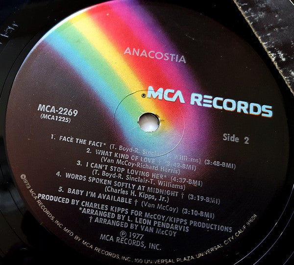 Anacostia : Anacostia (LP, Album, Pin)