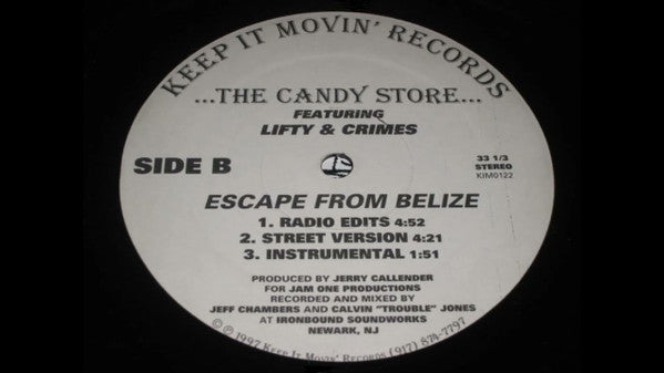 The Candy Store : Memories / Escape From Belize (12")