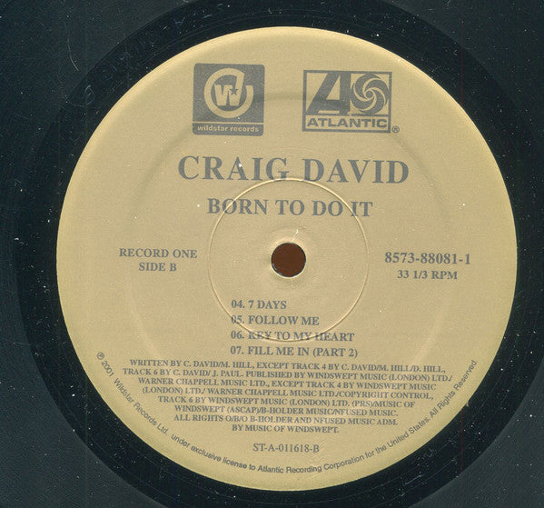 Craig David : Born To Do It (2xLP, Album)