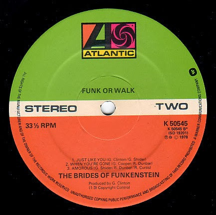 Brides Of Funkenstein : Funk Or Walk (LP, Album)