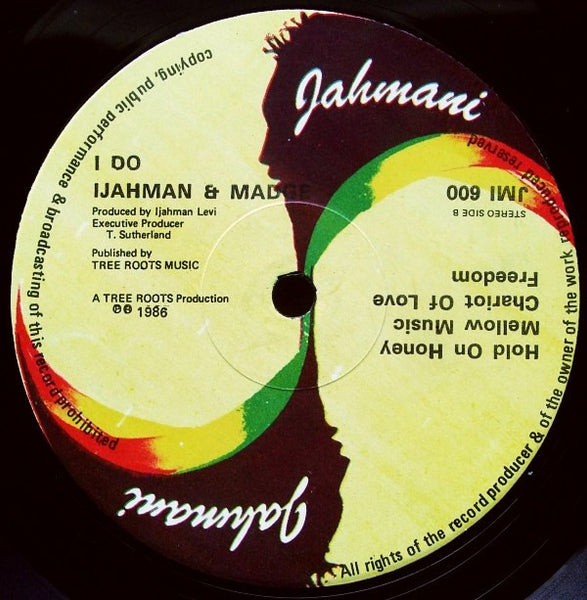 Ijahman & Madge : I Do (LP, Album)