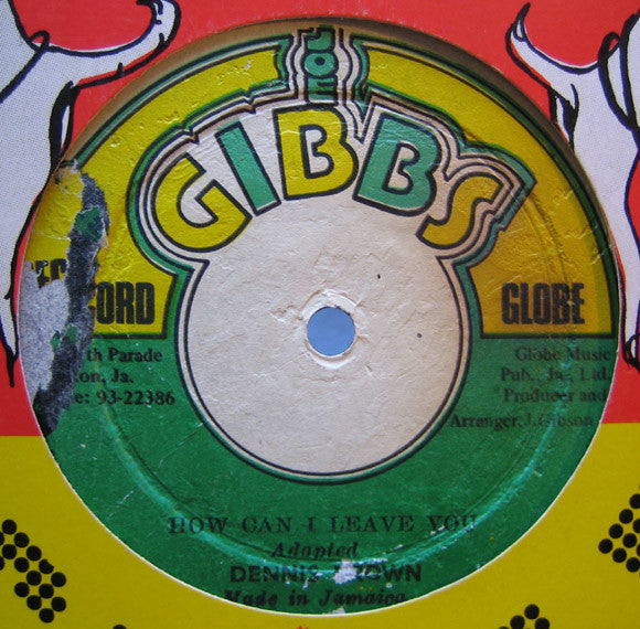 Dennis Brown / Joe Gibbs & The Professional* : How Can I Leave You / Leaving Dub (12")
