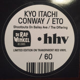 Kyo Itachi Featuring Conway* : Shootouts On Bailey Ave (12", Ltd, Num, Red)