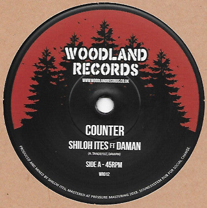 Shiloh Ites Ft Daman : Counter (7", Single, Ltd)