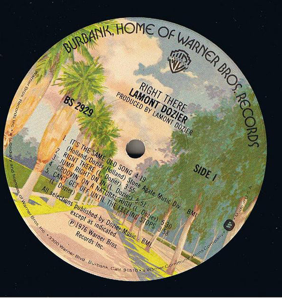 Lamont Dozier : Right There (LP, Album, Win)