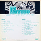 The Ravens (2) Featuring Jimmy Ricks (2) : The Best Of The Ravens Featuring Jimmy Ricks: Volume 1 (LP, Comp)