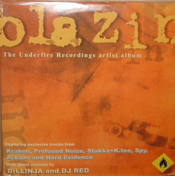 Various : Blazin (The Underfire Recordings Artist Album) (5x12", Album, Comp)