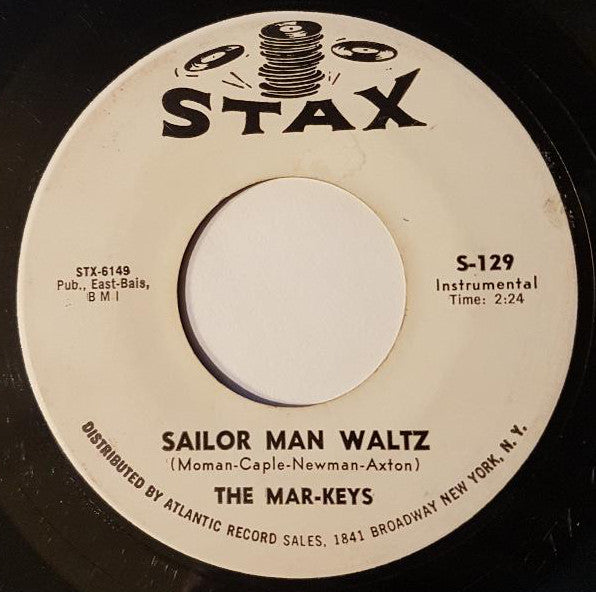 The Mar-Keys : Sack O Woe / Sailor Man Waltz (7", Single, Promo)