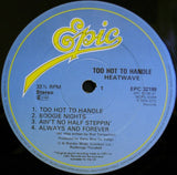 Heatwave : Too Hot To Handle (LP, Album, RP)