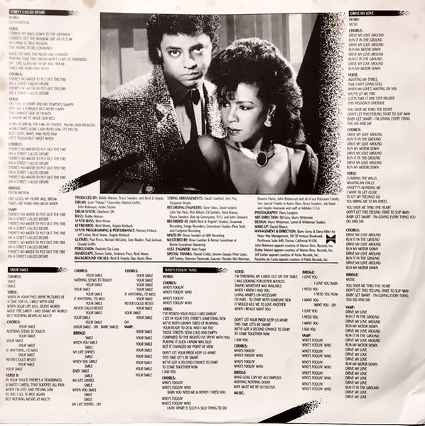 René & Angela : Street Called Desire (LP, Album)