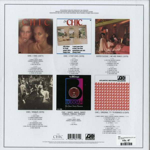 Chic : The Chic Organization 1977-1979  (LP, Album, RE, RM, 180 + LP, Album, RE, RM, 180 + )
