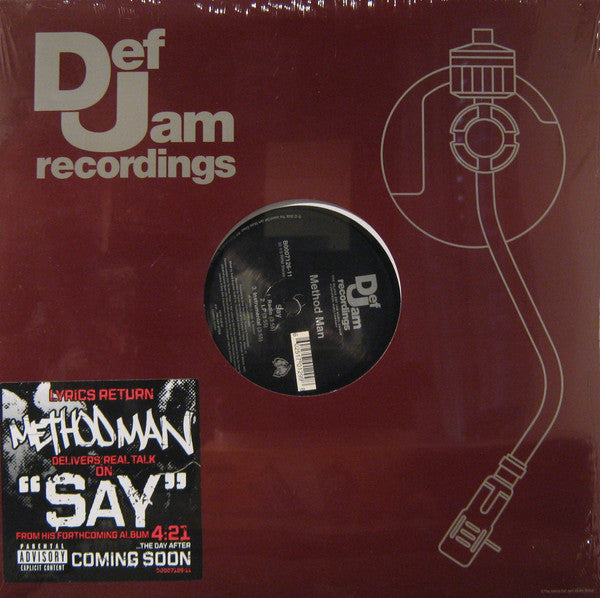Method Man : Say (12")