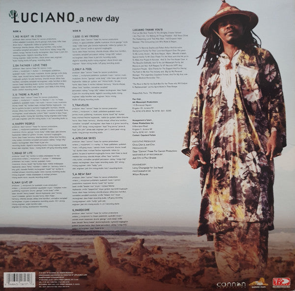 Luciano (2) : A New Day (LP, Album)