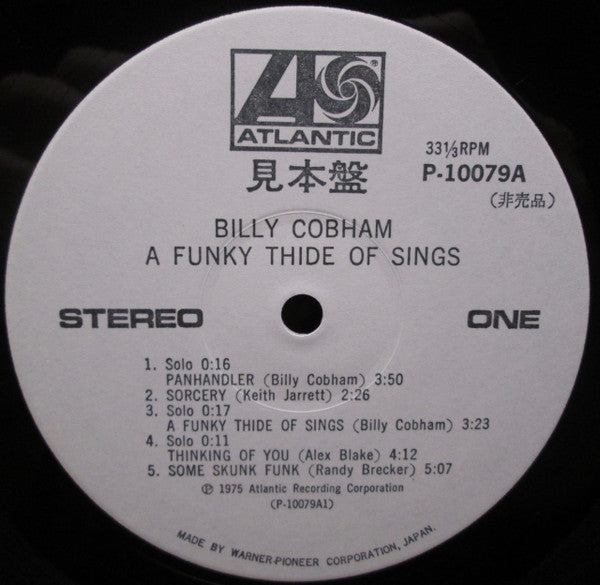 Billy Cobham : A Funky Thide Of Sings (LP, Album, Promo)