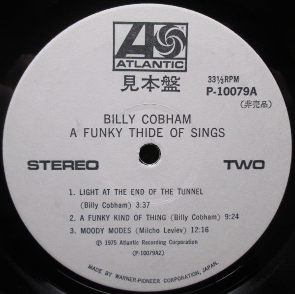 Billy Cobham : A Funky Thide Of Sings (LP, Album, Promo)