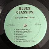 Washboard Sam : Blues Classics By Washboard Sam (LP, Comp, RE)