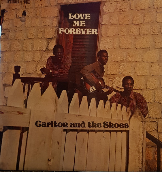 Carlton And The Shoes : Love Me Forever (LP, Album, Mono, Red)