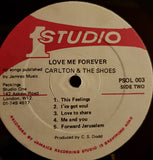 Carlton And The Shoes : Love Me Forever (LP, Album, Mono, Red)