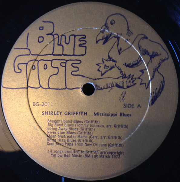 Shirley Griffith : Mississippi Blues (LP, Album)