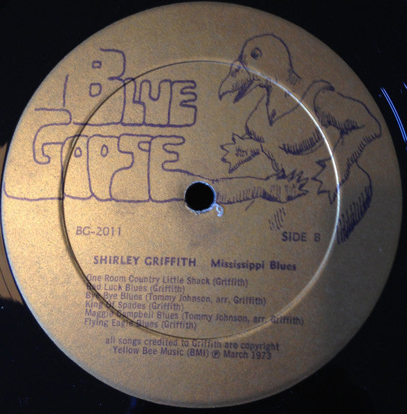 Shirley Griffith : Mississippi Blues (LP, Album)